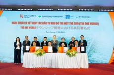 Theo thỏa thuận ký kết, cấu trúc hợp tác của dự án sẽ được chia theo tỷ lệ Kim Oanh Group chiếm 51% cổ phần; ba đối tác Nhật Bản gồm Sumitomo Forestry, Kumagai Gumi và NTT chiếm 49% cổ phần