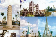 Kỳ quan khắp thế giới được tái hiện tại Công viên Năm Châu – Nghệ An