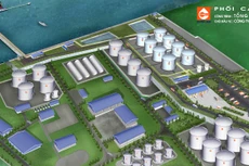Phối cảnh Dự án Tổng kho xăng dầu COMECO