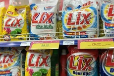 Bột giặt Lix tạm ứng cổ tức tiền mặt tỷ lệ 5%
