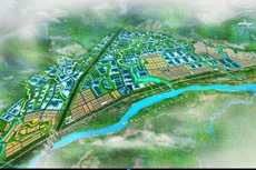Sơ đồ nối Khu công nghiệp, Đô thị và Dịch vụ Becamex Bình Định Ảnh: BQL KKT Bình Định