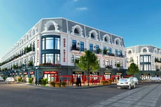 Mô hình Dự án Tổ hợp nhà phố thương mại shophouse kết hợp kinh doanh dịch vụ thương mại, khách sạn tại phường Hải Đình, TP. Đồng Hới