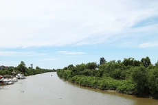 Khu vực Nam Cầu Phủ thuộc xã Thạch Bình, thành phố Hà Tĩnh . Ảnh chỉ mang tính minh họa. Nguồn Internet