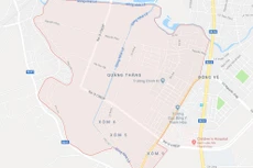 Dự án Khu dân cư phía Tây đường Hải Thượng Lãn Ông, phường Quảng Thắng, TP. Thanh Hóa có tổng diện tích 200.455 m2