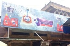 Chợ Sao Đỏ cũ tường đã bong tróc, nứt nhiều chỗ . Ảnh chỉ mang tính minh họa. Nguồn Internet