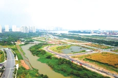 Đối với phần diện tích được sử dụng để thanh toán cho nhà đầu tư thực hiện dự án BT theo nguyên tắc bù trừ giữa tổng vốn đầu tư dự án BT và giá trị quỹ đất thanh toán, thời điểm xác định giá đất là thời điểm ký tắt hợp đồng BT. Ảnh: Lê Tiên