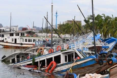 Nhiều doanh nghiệp du lịch tại TP. Hạ Long (tỉnh Quảng Ninh) bị thiệt hại nặng nề. Ảnh: Thanh Huyền