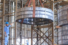 Nhiều doanh nghiệp thép Việt Nam tự tin về cơ hội tham gia vào Dự án Đường sắt tốc độ cao trên trục Bắc – Nam. Ảnh: Nhã Chi