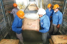 Năm 2025, doanh số nội địa của doanh nghiệp xi măng được kỳ vọng tăng tốc nhờ sự khởi sắc của hoạt động xây dựng. Ảnh minh họa: Song Lê