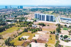 Mặt bằng cho Dự án Khu nghỉ dưỡng Nam Hội An mới được bồi thường hơn 50%. Ảnh: Quốc Tuấn