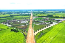 Thủ tướng giao Bộ Tài nguyên và Môi trường chủ trì, phối hợp với Bộ Nông nghiệp và Phát triển nông thôn giải quyết các vấn đề liên quan đến đất rừng, đất lúa của dự án đường bộ cao tốc. Ảnh: Lê Tiên