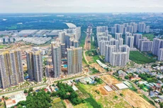 Khu vực dọc tuyến đường Vành đai 3 - TP.HCM tập trung nhiều dự án bất động sản. Ảnh: Lê Tiên