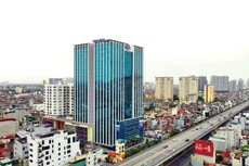 Dự án Tòa văn phòng Vinaconex Diamond Tower Chợ Mơ (Hà Nội) có thể mang về khoảng 200 tỷ đồng lợi nhuận trong năm 2025 cho Vinaconex. Ảnh: Vinaconex