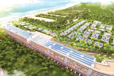 Dự án Malibu Hội An được triển khai trên quỹ đất rộng 110.317 m2, với quy mô 675 căn hộ 5 sao, 96 căn biệt thự. Ảnh minh họa: Phú An