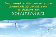 Công ty TNHH Đầu tư Năng Lượng Tái Tạo Cư Né thông báo chào giá