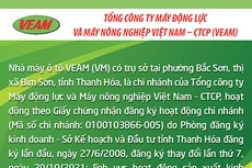 Tổng công ty Máy động lực và Máy nông nghiệp Việt Nam - CTCP thông báo mời báo giá