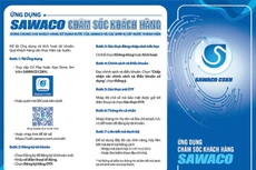 SAWACO ra mắt ứng dụng chăm sóc khách hàng: Một nền tảng, đa tiện ích