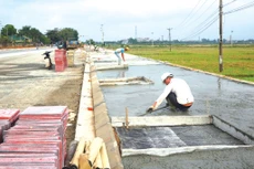 Giải ngân vốn đầu tư công kế hoạch năm 2025 ước từ đầu năm đến ngày 31/3/2025 là 78.712 tỷ đồng. Ảnh: Lê Tiên