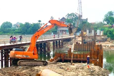 Ước giải ngân vốn đầu tư công từ đầu năm đến ngày 28/2/2025 đạt 60.423,8 tỷ đồng. Ảnh: Lê Tiên