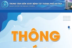 Trung tâm Kiểm soát bệnh tật thành phố Hà Nội thông báo