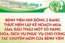 Bệnh viện Nhi đồng 2 thông báo mời chào giá