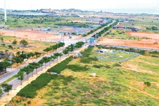 Khu vực từng được quy hoạch xây dựng nhà máy điện hạt nhân tại xã Phước Dinh, huyện Thuận Nam, tỉnh Ninh Thuận. Ảnh: Phú Lê