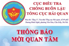 Cục Điều tra chống buôn lậu thông báo mời quan tâm về việc thẩm định giá (bao gồm cả giám định) hàng hóa