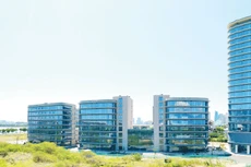 Công viên phần mềm số 2 tại quận Hải Châu, TP. Đà Nẵng dự kiến được đưa vào hoạt động cuối năm nay. Ảnh: Mai Quế