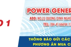 Tổng công ty Phát điện 1 thông báo