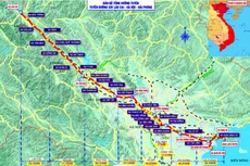 Việc đầu tư xây dựng Dự án Đường sắt Lào Cai - Hà Nội - Hải Phòng dự kiến tạo ra thị trường xây dựng với giá trị khoảng 4,4 tỷ USD. Ảnh: NC st