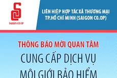 Liên hiệp Hợp tác xã Thương mại TP. Hồ Chí Minh thông báo thư mời chào quan tâm