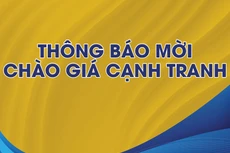 Tổng công ty Viễn thông MobiFone thông báo mời chào giá cạnh tranh