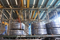 Thép là một trong những mặt hàng xuất khẩu của Việt Nam phải đối diện với nhiều vụ điều tra phòng vệ thương mại. Ảnh: Tuấn Anh