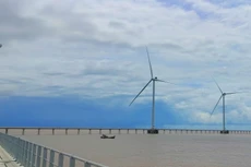 Mục tiêu đến năm 2030, công suất điện gió ngoài khơi phục vụ nhu cầu điện trong nước đạt khoảng 6.000 MW. Ảnh: Phú An