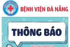 Bệnh viện Đà Nẵng thông báo yêu cầu báo giá