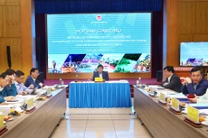 Toàn cảnh cuộc họp. Ảnh: Lê Tiên