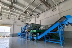 Chuyền ép rác tại trạm trung chuyển rác đầu tiên tại Đà Nẵng