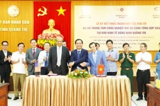 Quảng Trị ký kết thoả thuận hợp tác đầu tư 2 dự án trị giá 5,5 tỷ USD
