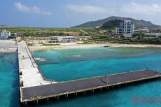 Cảng Bến Đình tại đảo Lý Sơn, tỉnh Quảng Ngãi