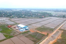 Vị trí tổ chức Lễ khởi công tuyến cao tốc Bắc - Nam phía Đông đoạn Quảng Ngãi - Hoài Nhơn