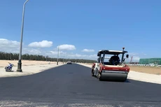 Thi công hạ tầng Khu dân cư A1, xã Bình Kiến