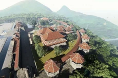 Phối cảnh dự án Khu du lịch sinh thái Cổng trời Đông Giang của Tập đoàn FVG