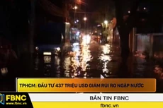 TPHCM: Đầu tư 437 triệu USD giảm rủi ro ngập nước