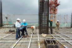 Công tác xây lắp khu vực Depo của tuyến đường sắt Cát Linh - Hà Đông đang chậm tiến độ đề ra. (Ảnh minh họa)