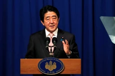 Thủ tướng Nhật Bản Shinzo Abe. Ảnh: Reuters.