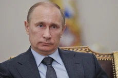 Tổng thống Nga Vladimir Putin. Ảnh:AFP