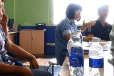 Ông giám đốc Phe Chai Yuan tại buổi làm việc với cơ quan chức năng quận 7 và Hepza