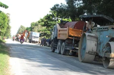 Quốc lộ 62, đoạn qua tỉnh Long An.