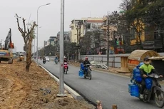 Đường Lê Trọng Tấn mở rộng sẽ thông xe trước 30-4