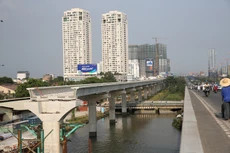 Nhiều dự án đường sắt đô thị TP.HCM chưa được phê duyệt điều chỉnh tổng mức đầu tư. Ảnh: Lê Tiên